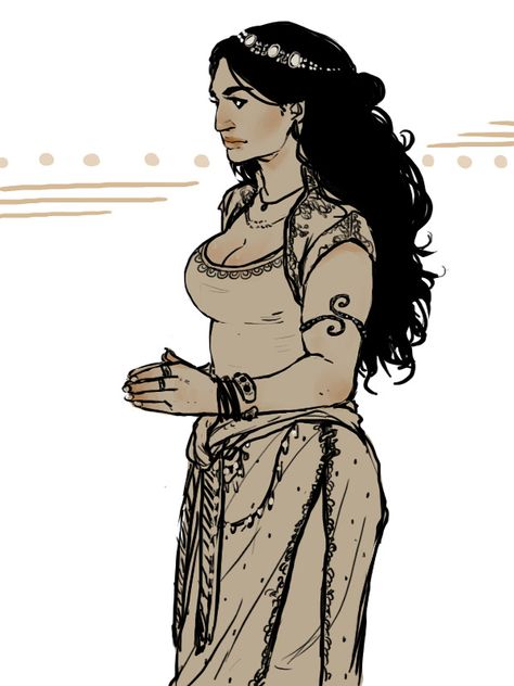 Arabic Character Design, Arianne Martell, Ashara Dayne, Asoiaf Fanart, Character Design Female, Asoiaf Aesthetic, D D Character Ideas, Asoiaf Art, Long I