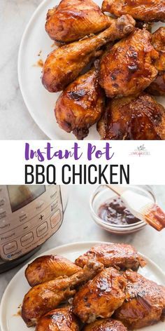 Pressure Cooker Bbq Chicken, Instant Pot Bbq Chicken, Bbq Chicken Legs, Recipes Bbq, Bone In Chicken, Drumstick Recipes, Bbq Chicken Recipes, Instant Pot Recipes Chicken, Instant Pot Dinner Recipes