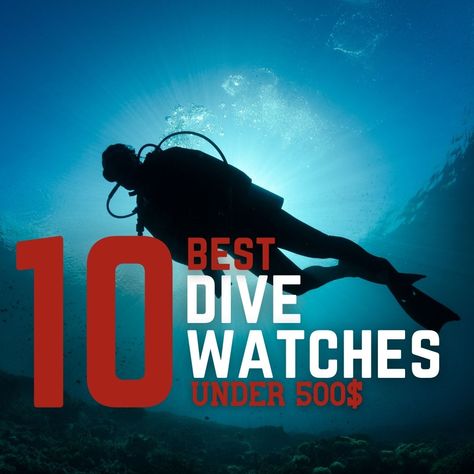 Best Dive Watches Under $500 Vintage Dive Watches, Deep Sea Diving, Diving Watch, Shark Diving, Scuba Gear, Diver Watch, Dove Men, Divers Watch, Luxury Watch Brands