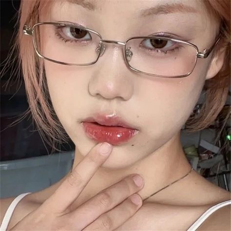 Y2K Harajuku Retro Small Square Frame Glasses Women Metal Eyeglasses Clear Reading Spectacle Blue Square Frame Glasses, Square Glasses Frames, Y2k Harajuku, Metal Eyeglasses, Blue Glasses, Glasses Women, Square Glasses, Frame Glasses, Eyewear Womens