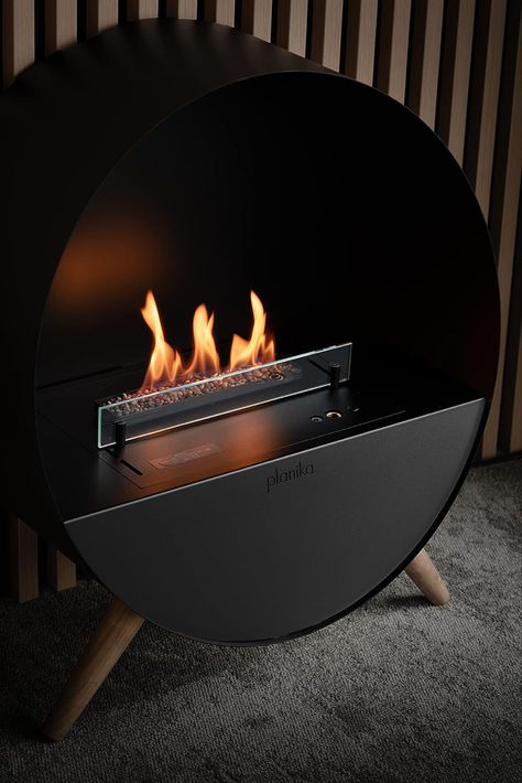 Standing Fireplace, Clean Fireplace, Bubble Wall, Ethanol Fireplace, Bioethanol Fireplace, Round Fire Pit, Freestanding Fireplace, Gas Heater, Bedroom Fireplace