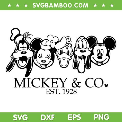 Friends Svg, Mickey And Friends, Disney Mickey, Cartoon Characters, Disney