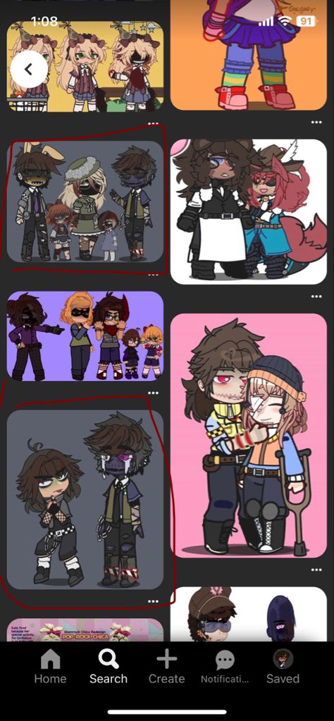 Gacha Fnaf Designs, Fnaf Designs, Afton Gacha, Fnaf Comics, Fnaf Characters, Club Design, Gacha Life, Sofia, Comics