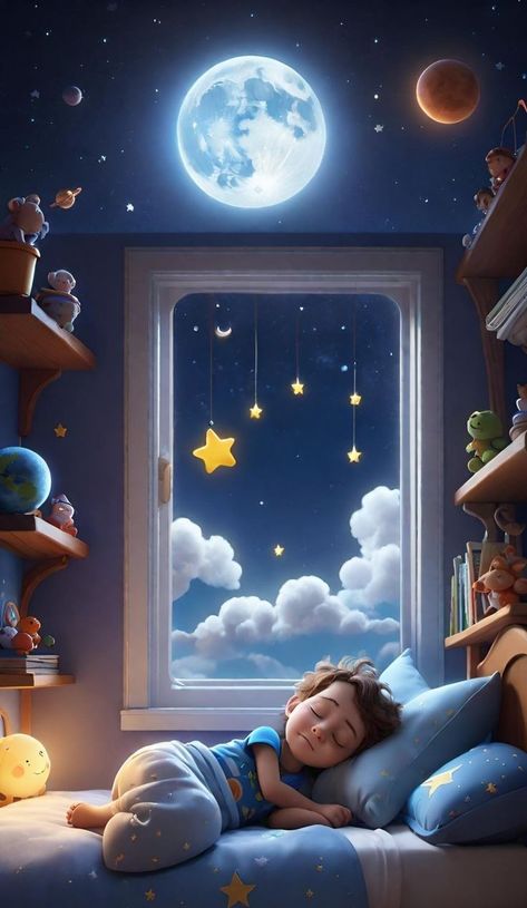 Good Night Cartoon Images, Goodnight Cute Images, Studio Background Ideas, Baby Lullabies, Zen Painting, Teddy Day, Love Cartoon Couple, Cute Good Night, Slaap Lekker