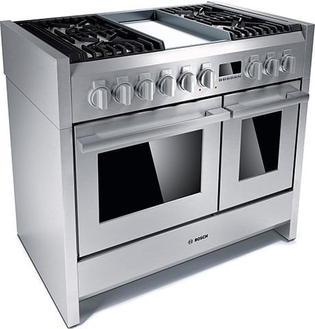 Professional cooker - Cannon professional gas cooker in stainless steel Double Oven Range, Smeg Appliances, Range Cookers, Bosch Appliances, Stainless Steel Range, Gas Cooker, Bosch Professional, Range Cooker, Oven Range