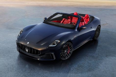 GranCabrio Maserati Grancabrio, Maserati Granturismo, Fiat Panda, Automotive News, Car And Driver, Twin Turbo, Soft Tops, Automotive Industry, Maserati