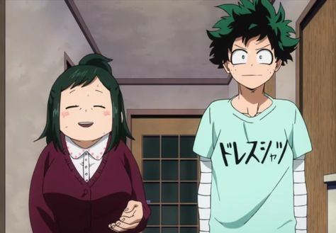 Midoriya Inko, Mha Reference, Inko Midoriya, Oc Creation, Anime Canvas Art, Anime Canvas, Fictional Crushes, Izuku Midoriya, Boku No Hero Academia