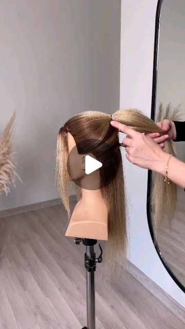 How To High Ponytail Tutorials, Hairstyles For Bday, Elegant Hairstyles Tutorial, High Ponytail Hairstyles Tutorial Videos, Wedding Hair Videos, Unusual Hairstyles, Wedding Pony Tutorial, High Pony Wedding Hair Tutorial, Pony Updo Wedding Tutorial