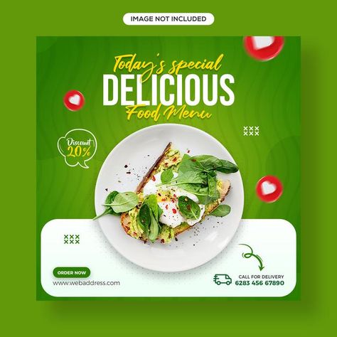 Cover Photo Design, Frames Design Graphic, Food Posters, Interior Design Instagram, Facebook Cover Design, Social Media Advertising Design, Instagram Banner, Facebook Cover Template, Publicidad Creativa