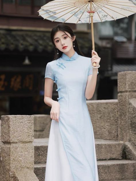 Taiwan Traditional Clothes, Traditional Clothes, Traditional Dress, Cheongsam, Chinese New Year, Traditional Dresses, Traditional Outfits, Taiwan, What To Wear