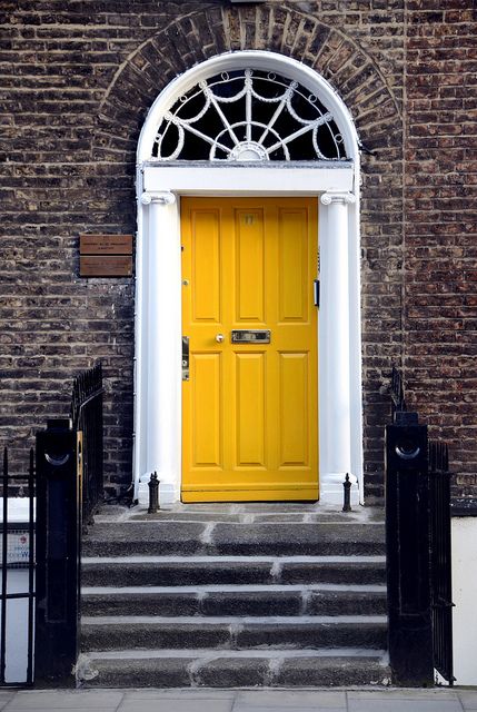 pictures of doors in ireland | Victorian Door, Dublin, Ireland | Flickr - Photo Sharing! Famous Interiors, Dublin House, Georgian Doors, Building A Door, Victorian Door, Desktop Background Pictures, Condo Remodel, Beautiful Entryways, Street Design