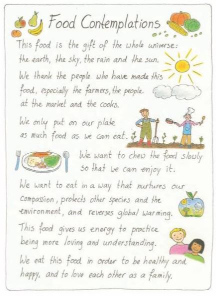 Mindful Eating with Kids from "Planting Seeds: Practicing Mindfulness with Children" Mindful Eating Quotes, Mindful Consumption, Buddha Quotes Life, Zen Quotes, Buddhist Philosophy, Recipe Binders, Super Foods, Thich Nhat Hanh, Food Writing