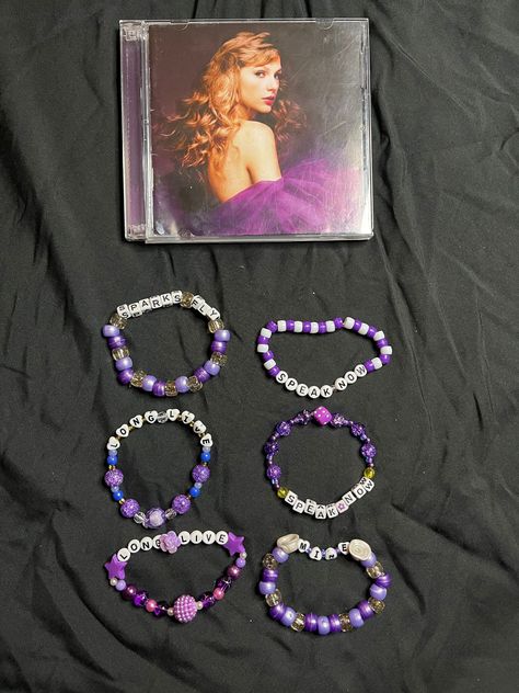 Mystery 5-pk SPEAK NOW  inspired friendship bracelets. Riverdale Bracelets, Bracelets Ideas Taylor Swift, Ts Friendship Bracelets, Bracelet Ideas Taylor Swift, Taylor Swift Bracelets Ideas, Speak Now Bracelet, Taylor Swift Bracelet Ideas, Swiftie Bracelets, Friendship Ideas