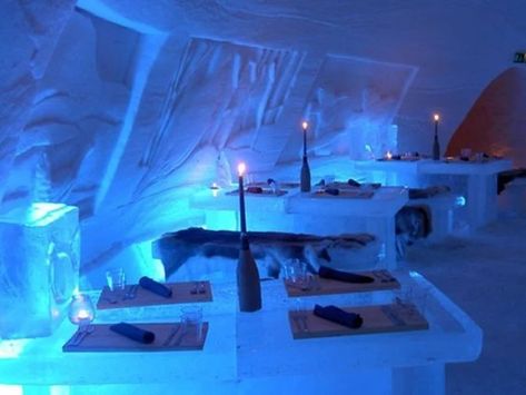 Igloo Village, Nordic Architecture, Snow Castle, Weddings Abroad, Village Hotel, Ice Hotel, Ice Sculpture, Ice Castles, Image Nature