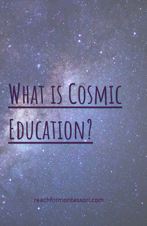 Does the term "cosmic education" feel a little..."far out" to you? It definitely did to me at first! It's not what you're thinking it is, though. It's not some crazy mumbo jumbo hippie thing...and it has nothing to do with aliens. Read this article to find out what it IS and how you can start incorperating cosmic education with your preschool-aged child! Witchy Homeschool, Cosmic Witchcraft, Cosmic Education Montessori, Cosmic Feelings, Montessori Tips, Cosmic Ordering, Mumbo Jumbo, How To Wash Vegetables, Montessori Art