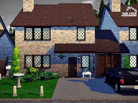 Dursley House, 4 Privet Drive, Harry Potter Houses, Jungle Adventure, Sims Four, Sims Community, Island Living, Romantic Garden, Outdoor Retreat