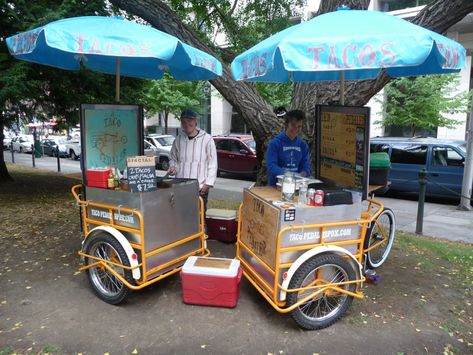 Taco Pedaler! | tacopedalerpdx.com | KTesh | Flickr Texas Breakfast, Taco Cart, Walking Taco, Walking Tacos, Food Carts, Food Cart, Tacos, Texas, Walking