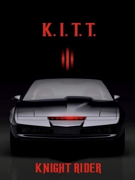 Knight Rider Wallpaper, Stephen King Film, Kitt Knight Rider, Famous Vehicles, 80 Tv Shows, David Hasselhoff, Sci Fi Tv Shows, Scary Movie Characters, Tv Cars