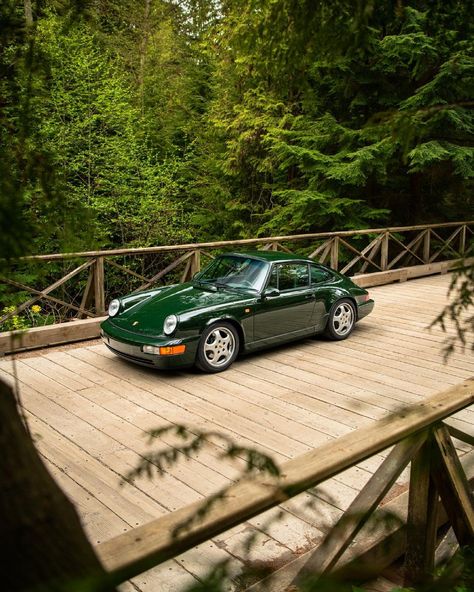 Green Porsche, Cool As A Cucumber, Porsche 964, Vintage Porsche, Welcome To The Jungle, Car Ins, Calgary, Cucumber, Vancouver