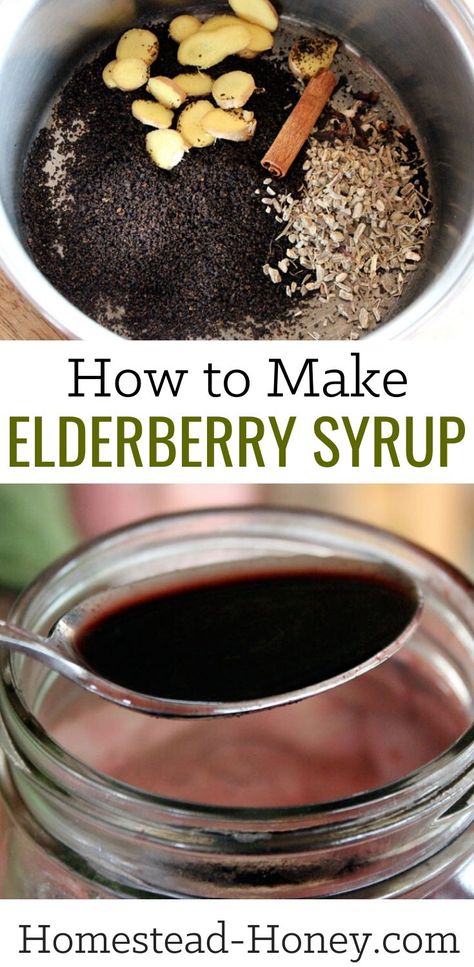 Make Elderberry Syrup, Dried Elderberries, Elderberry Syrup Recipe, Elderberry Recipes, Elderberry Syrup, Natural Healing Remedies, Diy Remedies, Cold Remedies, Syrup Recipe