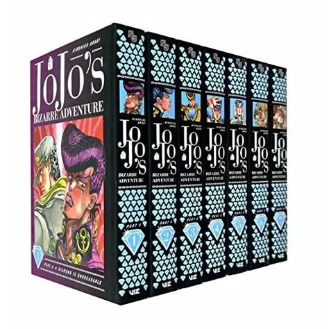 Manga Box Sets, Diamond Is Unbreakable, Adventure Party, Shonen Jump, Color Pages, Unread Books, Anime Recommendations, Manga Collection, Manga Books