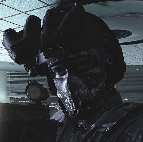 Keegan Russ, Call Of Duty, A Man, Mask, Black