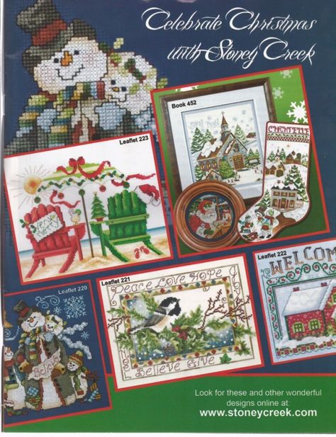 Christmas Cross Stitch Patterns Free, Cross Stitch Gallery, Cross Stitch Stocking, Cross Stitch Magazines, Stitch Collection, Xmas Cross Stitch, Cross Stitch Collection, Cross Stitch Christmas, Stoney Creek