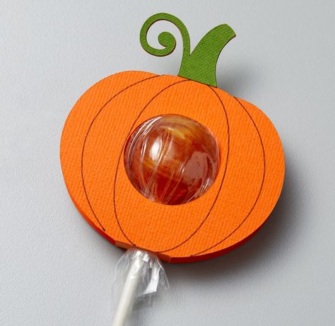 Pumpkin Lollipop Holder, Pumpkin Lollipop, Halloween Lollipop, Lollipop Holder, Halloween Templates, Candy Crafts, All Saints Day, Pumpkin Crafts, Pumpkin Design