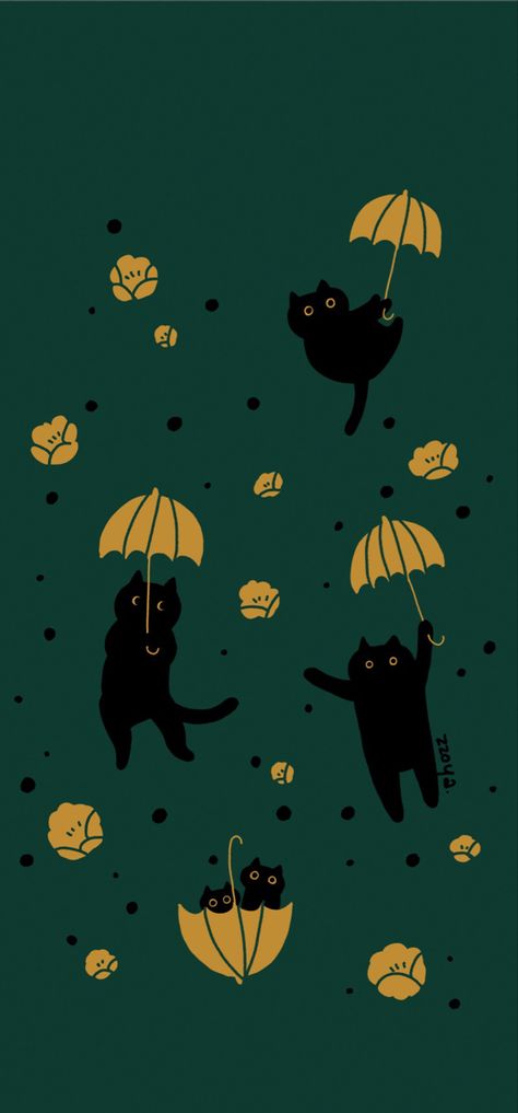 Black Cat Wallpaper Aesthetic, Cocoppa Wallpaper, Black Cat Art, Mood Wallpaper, Cool Wallpapers Art, Pretty Wallpapers Backgrounds, Cat Wallpaper, Cute Backgrounds, Anime Scenery Wallpaper