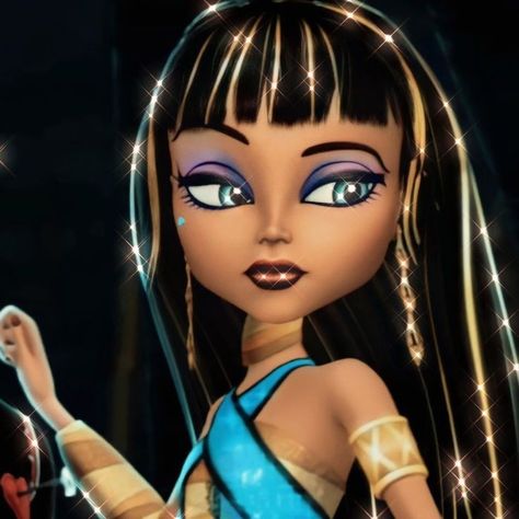 Nile Aesthetic, Monster High Aesthetic, Monster High Icon, Monster High Cleo, High Aesthetic, Monster High, Follow Me, Hair, Blue