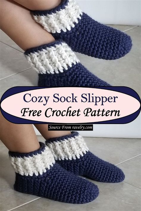 Crochet socks tutorial