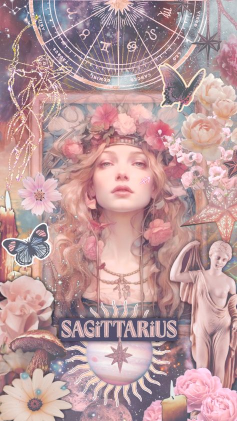 Sagittarius ♐️❤️✨ Zodiac Sagittarius Art, Sagittarius Aesthetic, Sagittarius Wallpaper, Sagittarius Art, Taurus Art, Virgo And Aries, Zodiac Sign Designs, Aries And Sagittarius, Lucky Wallpaper