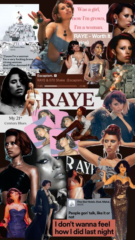 #fyp #raye #brits #my21stcenturyblues #artist #singer Raye Aesthetic, Artist Singer, Ice Cream Man, Vintage Music Posters, Palaye Royale, Magazine Collage, Music Aesthetic, Summer Wallpaper, Music Icon