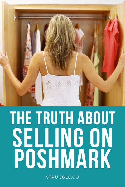 How To Sell Clothes, Selling Used Clothes, Selling Clothes Online, Reselling Business, Sell Your Stuff, Waste Of Time, Selling Clothes, Successful Blog, Selling On Poshmark