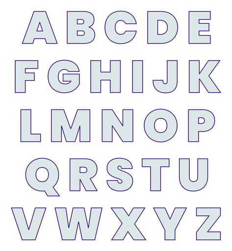 3 Inch Letter Stencils Printables Free, Outline Alphabet Letters, Applique Letters Printable, Felt Letter Template Free Printable, Free Printable Letters 3 Inch Alphabet, Letter Patterns Templates Free Printable, Applique Alphabet Letters Templates Free, Applique Letters Template Free, Block Letters Font Alphabet Templates