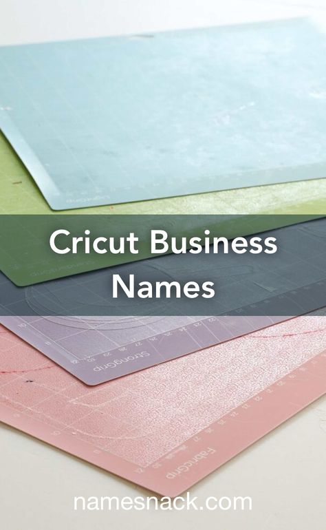 Crafty name ideas for your cricut business. Cute Business Names, Small Business Ideas Products, Catchy Business Name Ideas, Cricut Business, Creative Names, Business Diy, Name List, Decal Paper, Cute Names