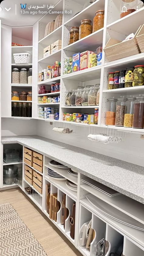 Walk In Pantry Ideas Layout, Walk In Pantry Ideas, Narrow Pantry, Pantry Renovation, Pantry Closet Design, Pantry Layout, Dream Pantry, Pantry Inspiration, House Pantry