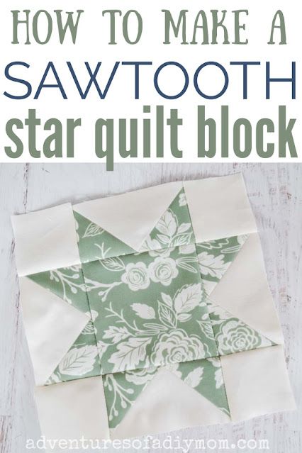 Sawtooth Star Quilt Block, Sawtooth Star Quilt, Quilting Basics, Baby Boy Quilt Patterns, Sawtooth Star, Girl Quilts Patterns, Boys Quilt Patterns, Quilt Blocks Easy, Missouri Star Quilt Company