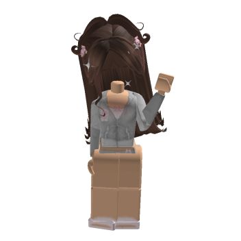 Aesthetic Outfits Y2k, Brown Hair Roblox, Dog Filter, Y2k Hair, Y2k Outfit Ideas, Girl With Brown Hair, Female Avatar, Baddie Outfits Ideas, Outfit Cute