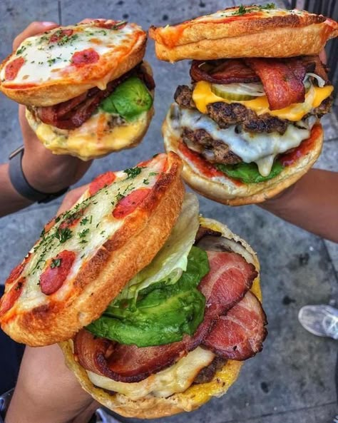 Pizza Burgers, Resep Diet, Food Goals, Comfort Foods, Food Obsession, Pretty Food, Food Cravings, I Love Food, Amazing Food