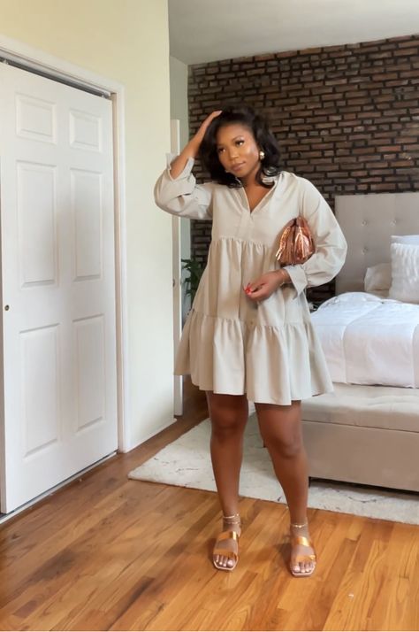 First Date Outfit Plus Size, Date Outfit Plus Size, Vacation Black Women, Summer Weekend Outfit, First Date Outfit, Church Fits, Outfit Plus Size, Date Outfit, Casual Wear Dress