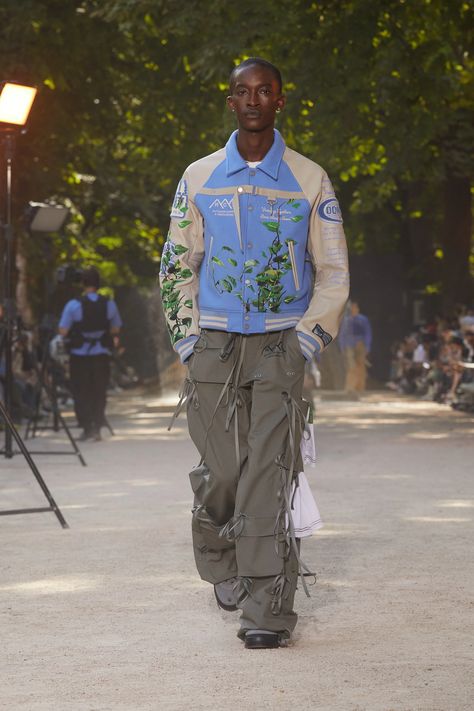 Embroidered Vines, Reese Cooper, Paris Runway, Chenille Patches, Runway Show, Jacket Style, Trinidad And Tobago, Uganda, Brunei