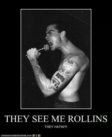 Henry Rollins meme #black flag Henry Rollins Tattoo, Black Flag Tattoo, The Distillers, Henry Rollins, Rock & Roll, Flag Tattoo, Pin Up Photos, Musica Rock, Hardcore Punk