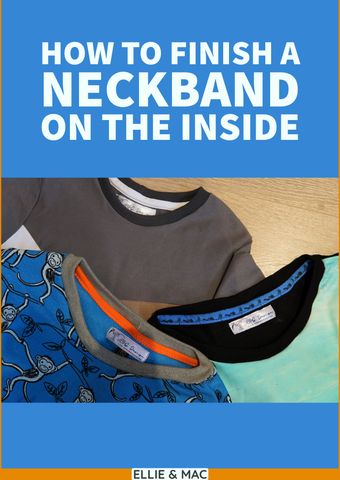 How To Finish a Neckband On The Inside – Ellie and Mac Ellie And Mac Patterns, Ellie And Mac, Name Patches, Couture Sewing, Love Sewing, Refashion Clothes, All Love, Hi There, Be Afraid