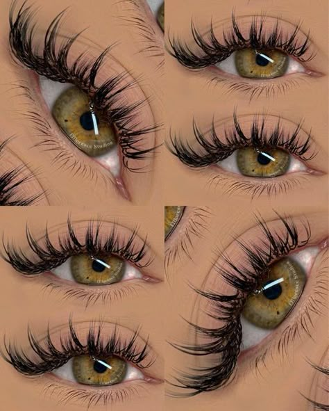 Natural Fake Eyelashes, Lashes Fake Eyelashes, Lash Extensions Makeup, Eyelash Extensions Styles, Perfect Eyelashes, Pretty Lashes, Eyelash Extentions, Wispy Lashes, Fake Lashes