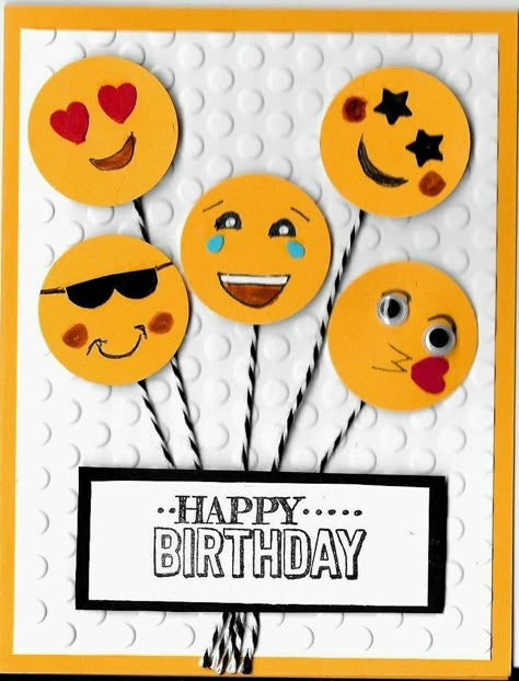 Birthday cards Thinking Of You Cards Diy, Birthday Cards With Balloons, Kids Cards Handmade, Homemade Birthday Cards, Birthday Card Craft, Birthday Cards For Boys, Boy Cards, Bday Cards, Birthday Card Ideas