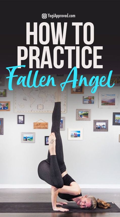 Fallen Angel Yoga, Arm Balance Yoga Poses, Yoga Arm Balance, Best Body Weight Exercises, Arm Balance, Yoga For Balance, Yoga Tutorial, Yoga Program, Yoga Mindfulness