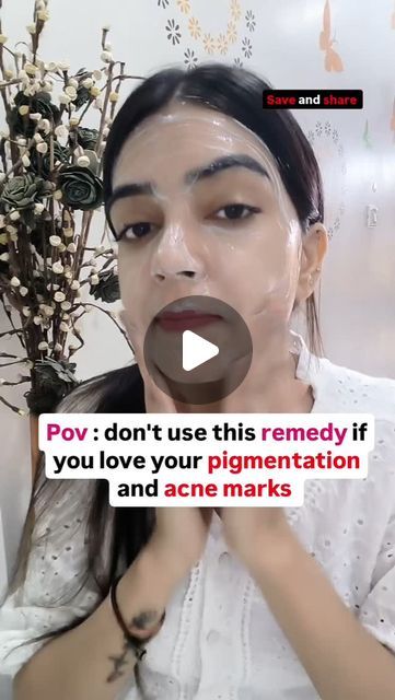 Sarita Rathore on Instagram: "Trust me when I say this is the simple and effective remedy for pigmentation,dark spots, sunburn , ageing 
My all remedies are self tested 

Do follow for more ❤️

#digitalcreator #diy #explorepage #reelsinstagram #instagood #trending #skincare #creator #homeremedies #koreanskin #glassskin #pigmentation 

( Pigmentation, skincare, skincaretips, beauty, celebglow, celebrity, anti-aging, dark circles, dark spots, acne, glowing skin)" Acne Dark Spots Remedies, Pigmentation Skincare, Pigmentation Remedy, Dark Spots Remedies, Trending Skincare, Cream For Dark Spots, Acne Dark Spots, Fade Dark Spots, Acne Marks