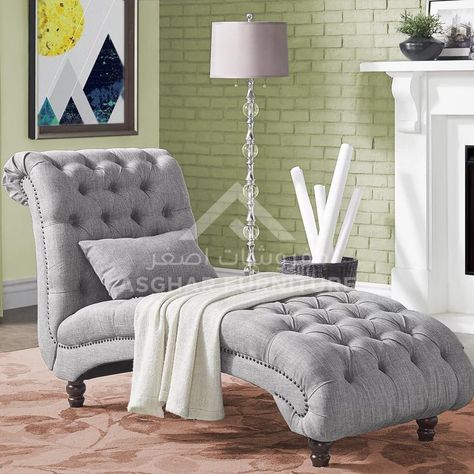 Sofa Chaise Lounge Chaise Lounge Bedroom, Chaise Lounge Indoor, Tufted Chesterfield Sofa, Tufted Chaise Lounge, Lounge Chair Bedroom, Upholstered Chaise Lounge, Armless Accent Chair, Couch With Chaise, Upholstered Chaise