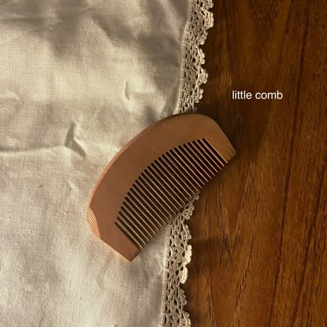 Comb Aesthetic, I Love Coffe, Wood Comb, Wooden Comb, Birth Labor, Straight Hair, Pretty Pictures, Girly Things, Dream Life